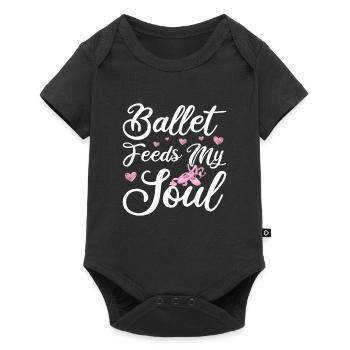 Ballet - Baby Premium short-sleeve bodysuit - black - Front