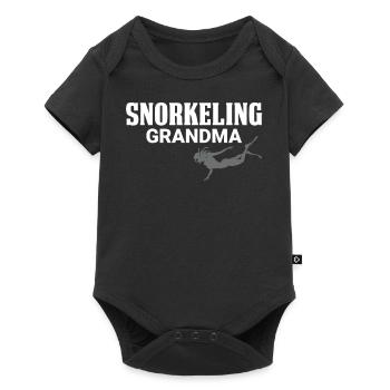 Snorkeling, snorkeling, diving, underwater - Baby Premium short-sleeve bodysuit - black - Front