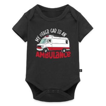 My Other Car Is An Ambulance EMT Driver Paramedic - Baby Premium short-sleeve bodysuit - black - Front