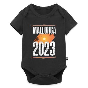 Mallorca 2023 - Baby Premium short-sleeve bodysuit - black - Front
