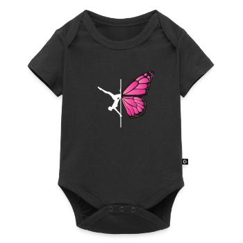 Pole Dancer Pole Dance | Pole Dance Figure - Baby Premium short-sleeve bodysuit - black - Front