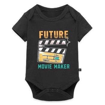 Parce que je suis le réalisateur, c’est pourquoi Film - Body à manches courtes Premium Bébé - noir - Devant