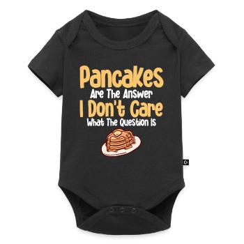 Pancakes Food Lover Best Pancake Maker - Baby Premium short-sleeve bodysuit - black - Front