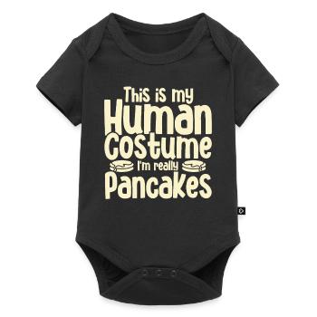 Pancakes Food Lover Best Pancake Maker - Baby Premium short-sleeve bodysuit - black - Front