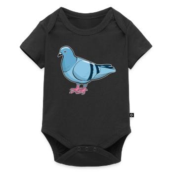 Pigeon Pigeon Fancier Pigeon Lovers Cadeau - Body à manches courtes Premium Bébé - noir - Devant