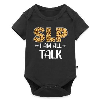 Speech Therapist Therapy Assistant - Baby Premium short-sleeve bodysuit - black - Front