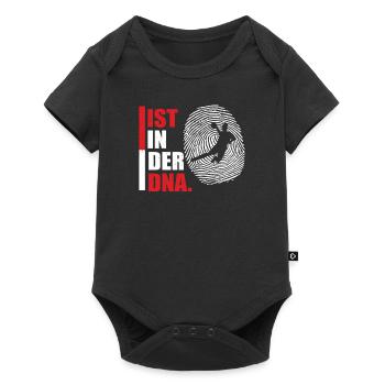 Accessoires de handball motif handball - Body à manches courtes Premium Bébé - noir - Devant