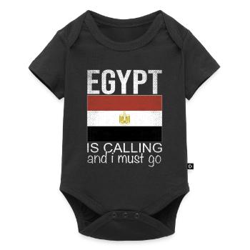 Egypt Saying - Baby Premium short-sleeve bodysuit - black - Front