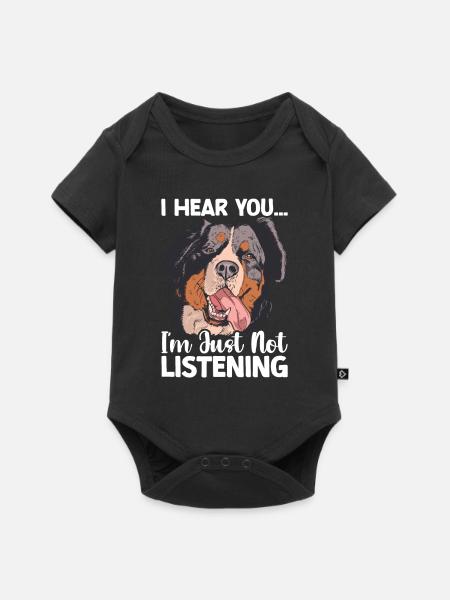 Berner - Baby Premium Kurzarmbody - Schwarz