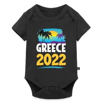 Greece 2023 - Baby Premium short-sleeve bodysuit - black - Front