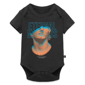 Eternal Madness Streetwear - Baby Premium Kurzarmbody - Schwarz - Vorne