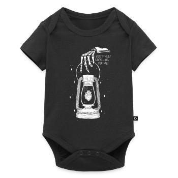 Lost Myself Aesthetic - Baby Premium Kurzarmbody - Schwarz - Vorne