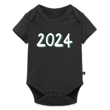 2024 Anniversaire - Body à manches courtes Premium Bébé - noir - Devant
