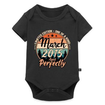 March 2015 anniversary 2015 legends March - Baby Premium short-sleeve bodysuit - black - Front