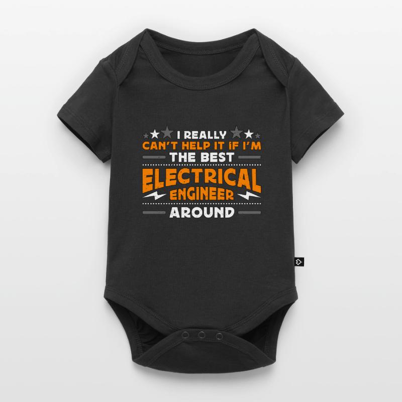 Electrical Engineering I Really Can't Help Lineman Baby Premium Kurzarmbody