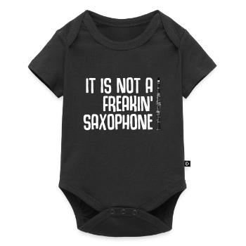 Clarinet Player Orchestra Musicians - Baby Premium short-sleeve bodysuit - black - Front