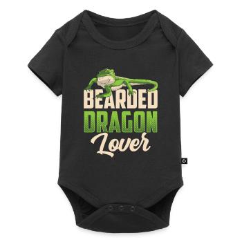 Bearded Bearded Bearded Dragon Animal - Baby Premium short-sleeve bodysuit - black - Front