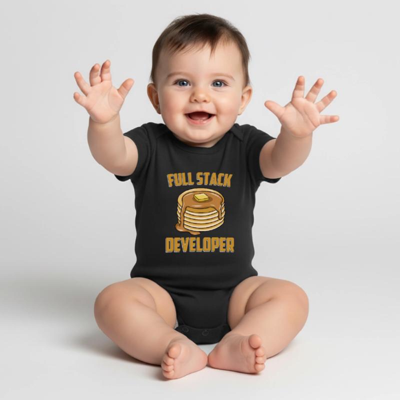 Full Stack Entwickler - Computer Coder Programmierer Baby Premium Kurzarmbody