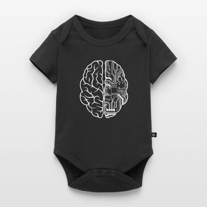 Code Programmeur - Jeu de mots cérébral de programmation développeur Body à manches courtes Premium Bébé
