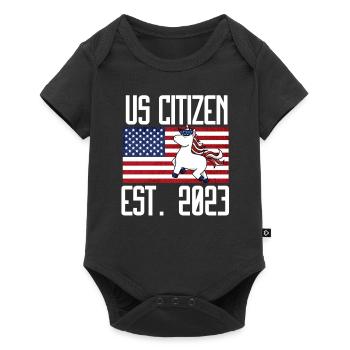 Us Citizen 2023 Shirt, US Citizenship Gift For Wom - Baby Premium short-sleeve bodysuit - black - Front