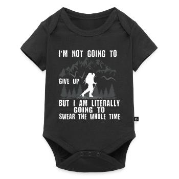 Wanderer Naturliebe Wandern Wandern Natur - Baby Premium Kurzarmbody - Schwarz - Vorne