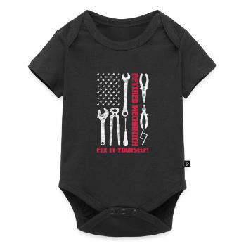 Retraite USA - Body à manches courtes Premium Bébé - noir - Devant