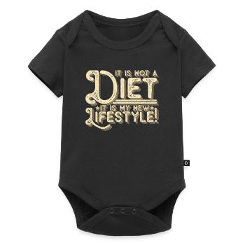 Magenbypass Und Gewichtsverlustchirurgie - Baby Premium short-sleeve bodysuit - black - Front