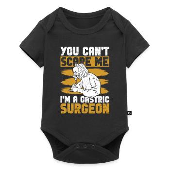 Magenchirurg Und Adipositaschirurgie - Baby Premium Kurzarmbody - Schwarz - Vorne