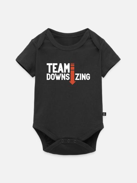 Abnehmen Gewichtsverlust Operation - Baby Premium Kurzarmbody - Schwarz