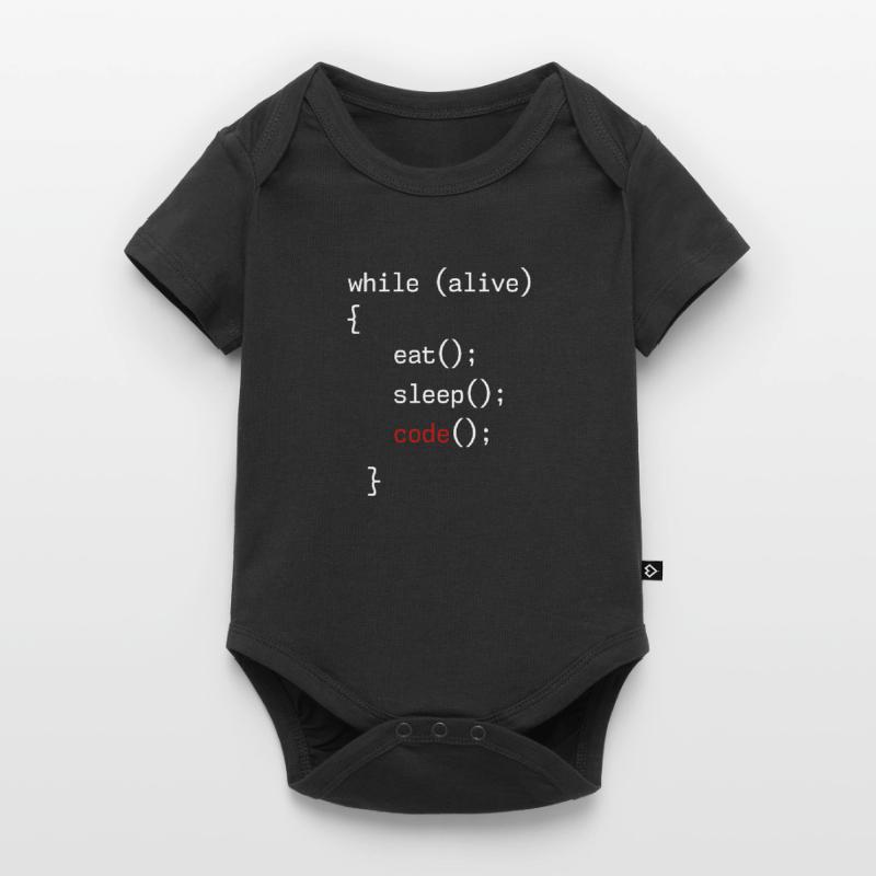 Administrator Coding Geek Programmer Baby Premium short-sleeve bodysuit