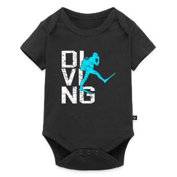 Plonger - Body à manches courtes Premium Bébé - noir - Devant