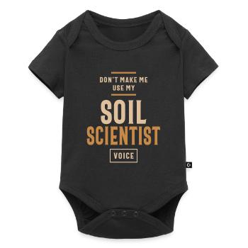 Soil Scientist - Baby Premium short-sleeve bodysuit - black - Front