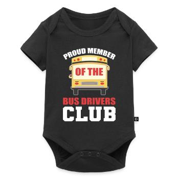 Proud Member Of The Bus Drivers Club School Bus - Baby Premium short-sleeve bodysuit - black - Front