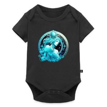 Wear Your Astrology Zodiac Sign with Pride: Aquari - Baby Premium short-sleeve bodysuit - black - Front