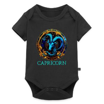 Embrace Your Capricorn Identity: Capricorn Pride Z - Baby Premium short-sleeve bodysuit - black - Front