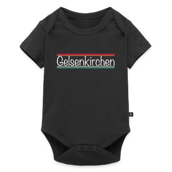 Gelsenkirchen - Baby Premium short-sleeve bodysuit - black - Front