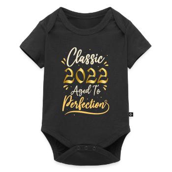 Anniversaire 2022 cadeau 2022 Classic 2022 - Body à manches courtes Premium Bébé - noir - Devant