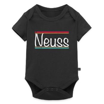 Neuss - Body à manches courtes Premium Bébé - noir - Devant