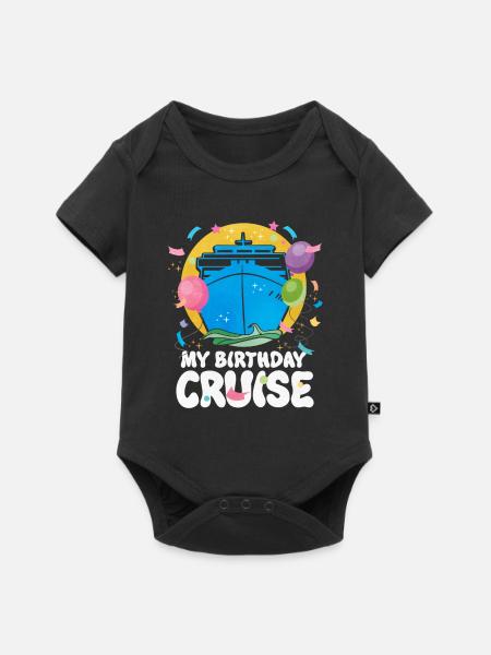 Kreuzfahrt - Baby Premium Kurzarmbody - Schwarz