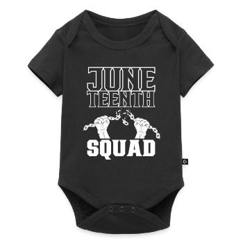 Juneteenth Team 1865 Black African American - Baby Premium short-sleeve bodysuit - black - Front