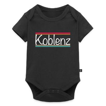 Koblenz - Baby Premium short-sleeve bodysuit - black - Front