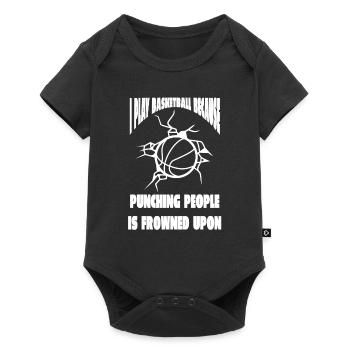 Basketball Basketball Player Basketball Team - Body à manches courtes Premium Bébé - noir - Devant