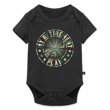 Saxophone Player Retirement Plan Saxophone Player - Baby Premium short-sleeve bodysuit - black - Front