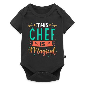 Cadeau de patron - Body à manches courtes Premium Bébé - noir - Devant