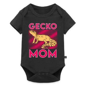 Gecko Mom - Baby Premium short-sleeve bodysuit - black - Front