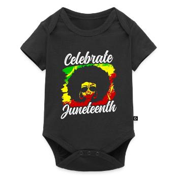 Celebrates the Juneteenth Black 1865 African American - Baby Premium short-sleeve bodysuit - black - Front