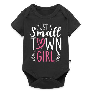 Just A Small Town Girl Village Little City Life - Baby Premium short-sleeve bodysuit - black - Front