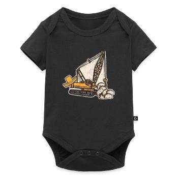 Mexican Crane Tacos Cinco De Mayo Fiesta - Baby Premium short-sleeve bodysuit - black - Front