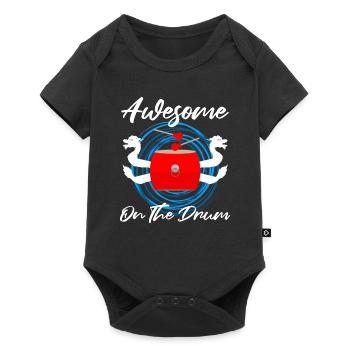 Drachenbootrennen-Design für Drachenbootfahren - Baby Premium Kurzarmbody - Schwarz - Vorne