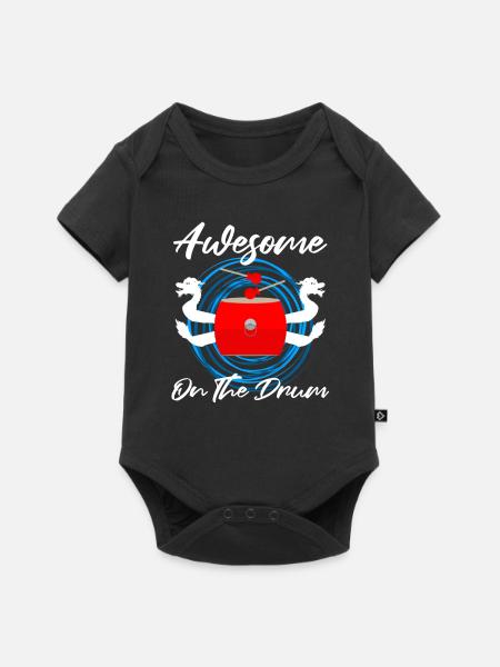 Drachenbootrennen-Design für Drachenbootfahren - Baby Premium Kurzarmbody - Schwarz